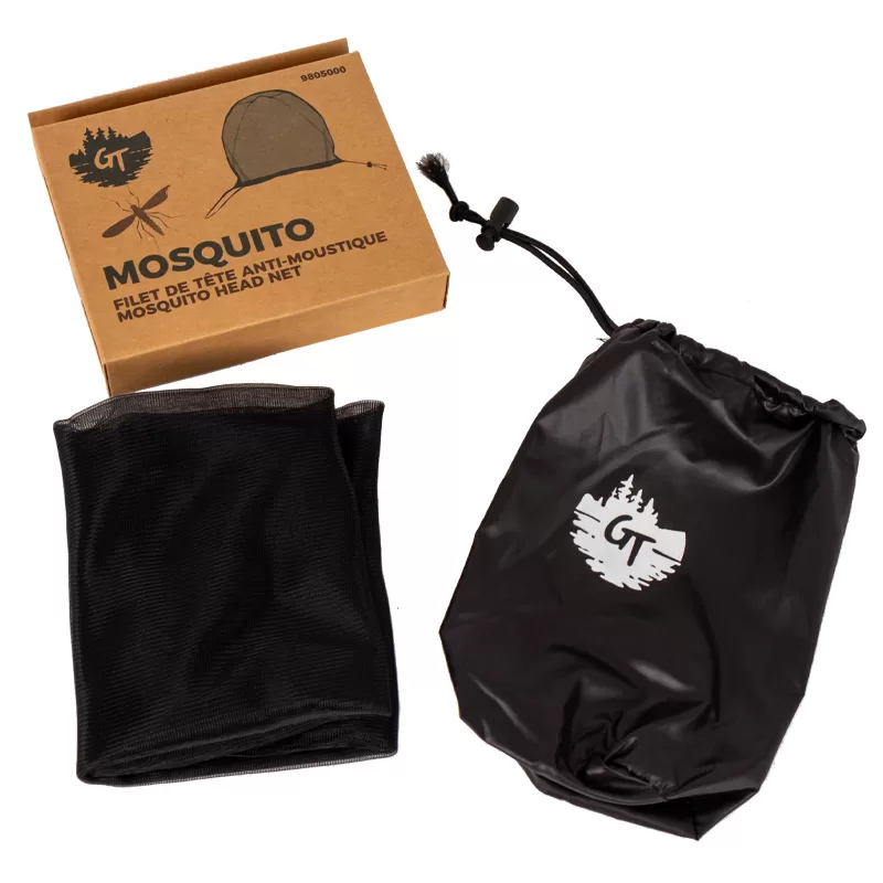 9805000 - Anti-mosquito head net, packaging and carrying bag