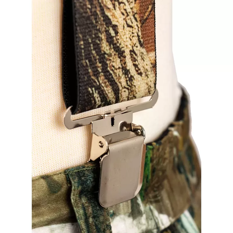 G1915 - Camouflage suspenders, large clips