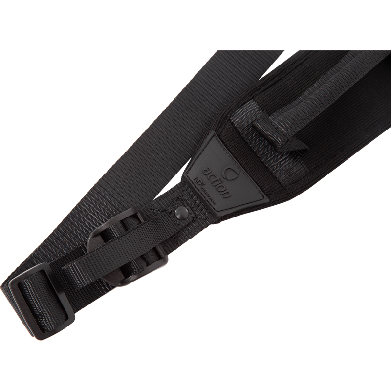 S300 - Neoprene shotgun sling black, nylon carrying handle and adjustment