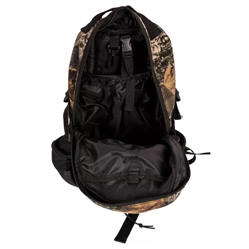 M5608 - Camo backpack, large open front pocket