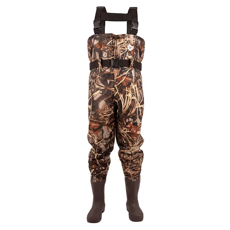 G1082-Chest wader camo STREAMFEATHER, front