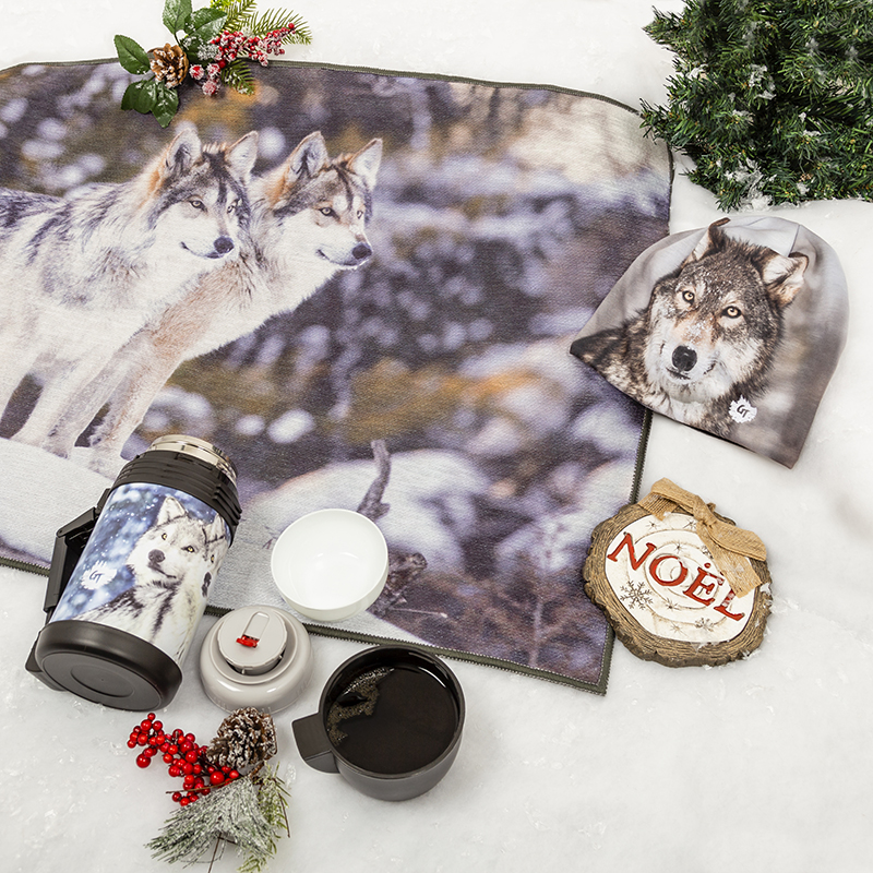 Idée cadeau pour Noël pour les amoureux des loups!