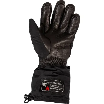 Alternative view of Gants en cuir de chevreuil - G0908